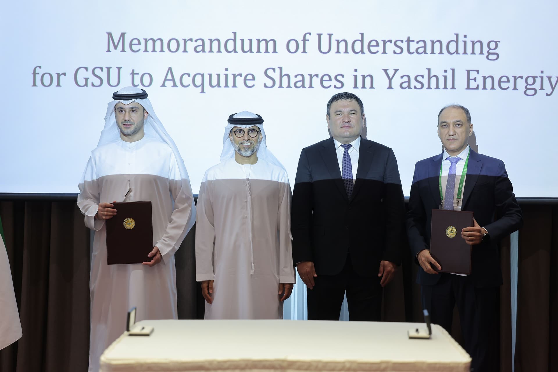 GSU tomonidan ulush sotib olinishi to'g'risida memorandum imzolandi